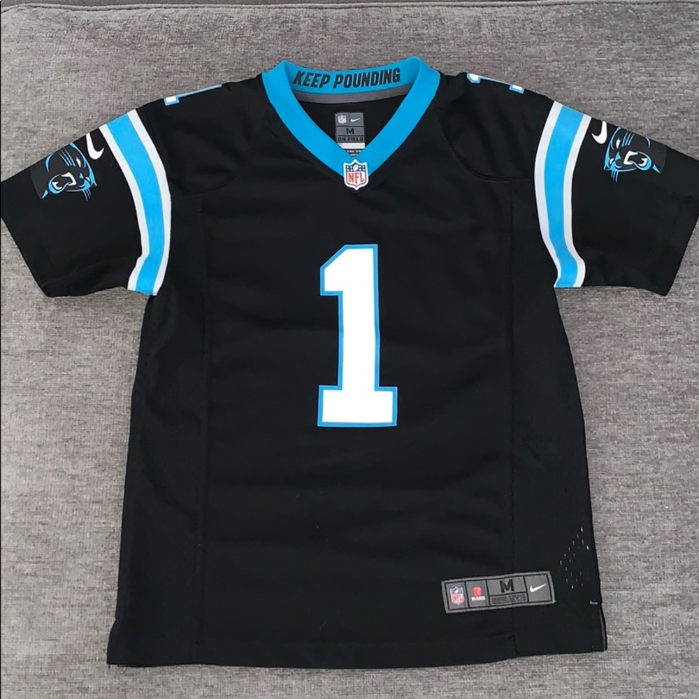 NFL Panthers Nike Jersey - Cam Newton #1